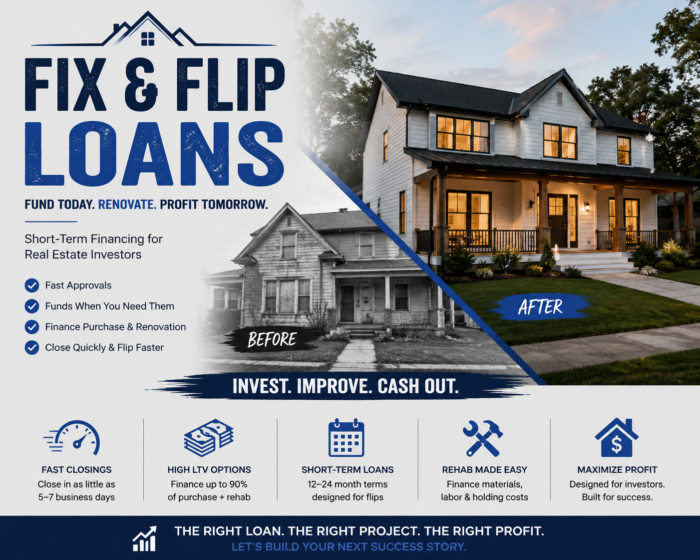 Fix and Flip Loan Program